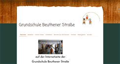 Desktop Screenshot of grundschule-beuthenerstrasse.de